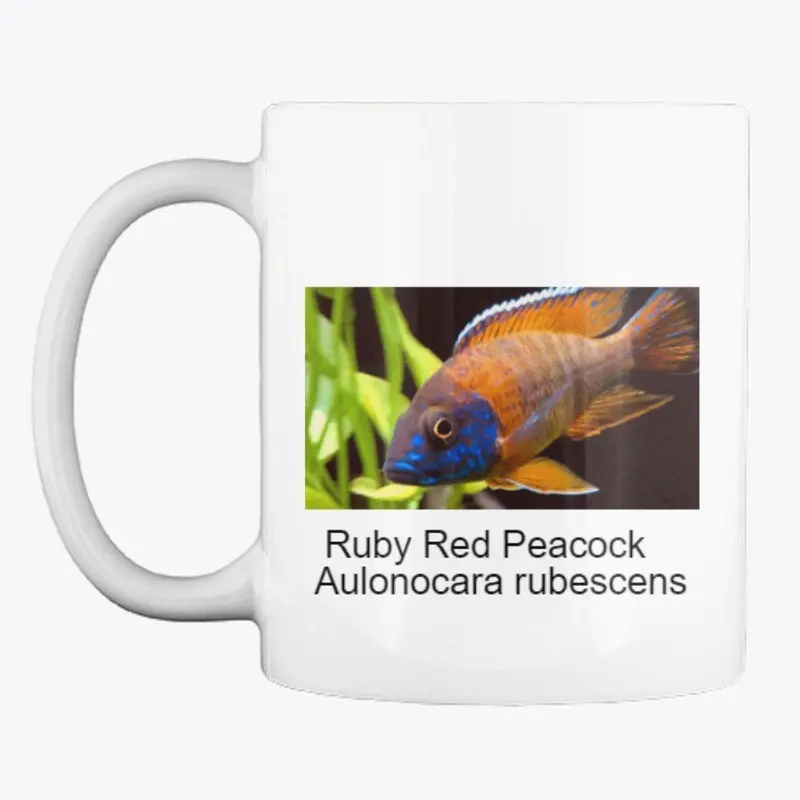 Ruby Red "Fish that ROCK" Ltd Ed Mug